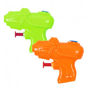 waterpistool junior groen/oranje 12 cm 2 stuks
