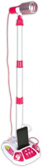 iGirl Showtime Stage microfoon met standaard roze