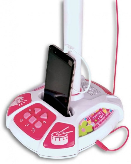 iGirl Showtime Stage microfoon met standaard roze