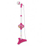 microfoon iGirl met lichteffect meisjes 35 cm wit/roze