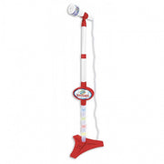microfoon met lichteffect 41 cm wit