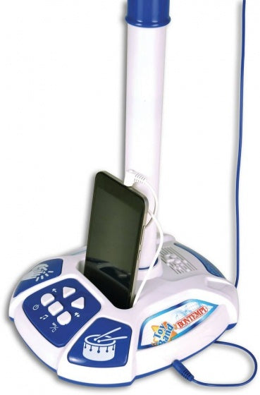 Toyband Showtime microfoon blauw/wit