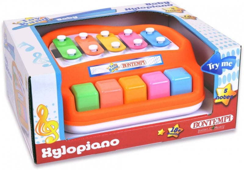 Toyband xylopiano 16 cm oranje