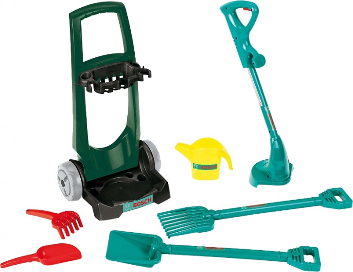 Bosch tuinaccessoireskar 7-delig groen