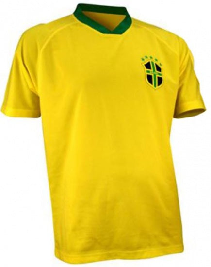 Voetbalshirt thuis senior geel maat S