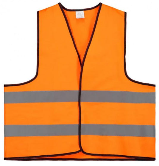 veiligheidshesje junior polyester oranje one-size