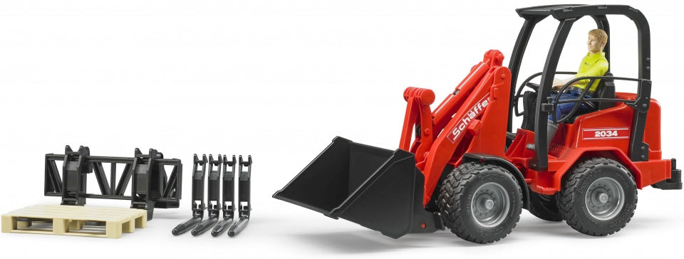Schaffer compact voorlader met accessoires (02191)