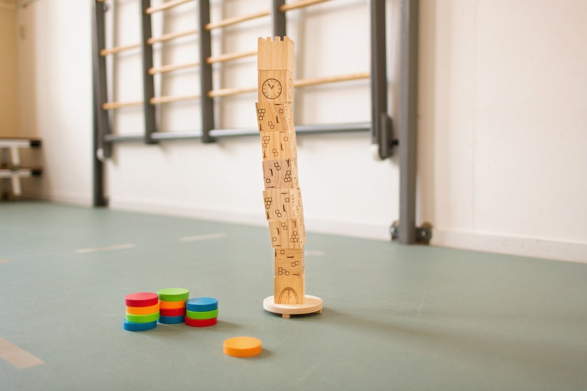 behendigheidsspel Tower of Balance 65 cm blank
