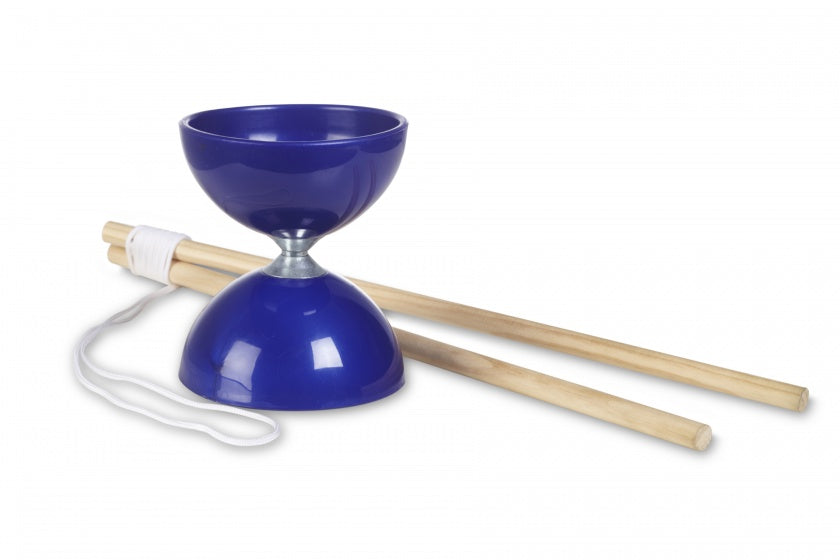 diabolo 10 cm donkerblauw