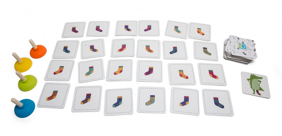 kinderspel Crocs’ Socks! 52-delig