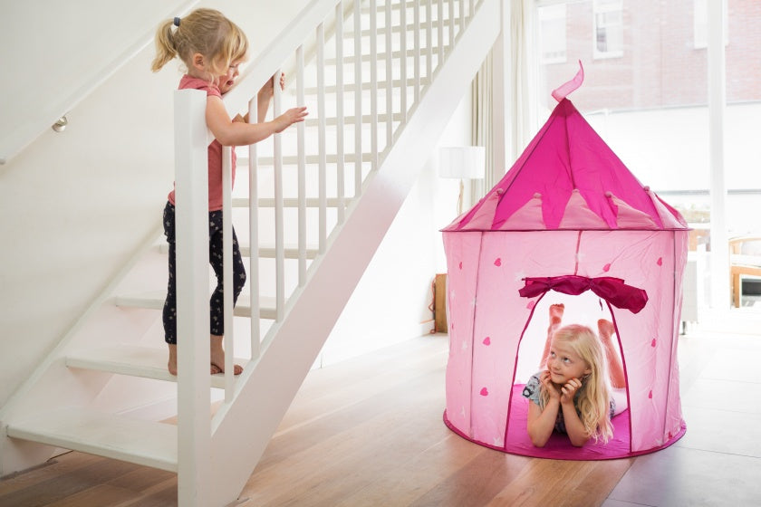 speeltent prinses Ø105 cm roze