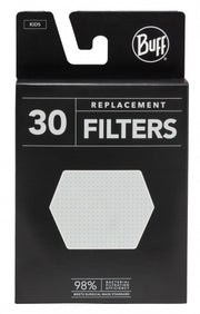 filters voor mondkapje junior katoen 3-laags wit 30 stuks