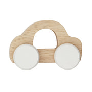 Houten auto (1) 9 cm