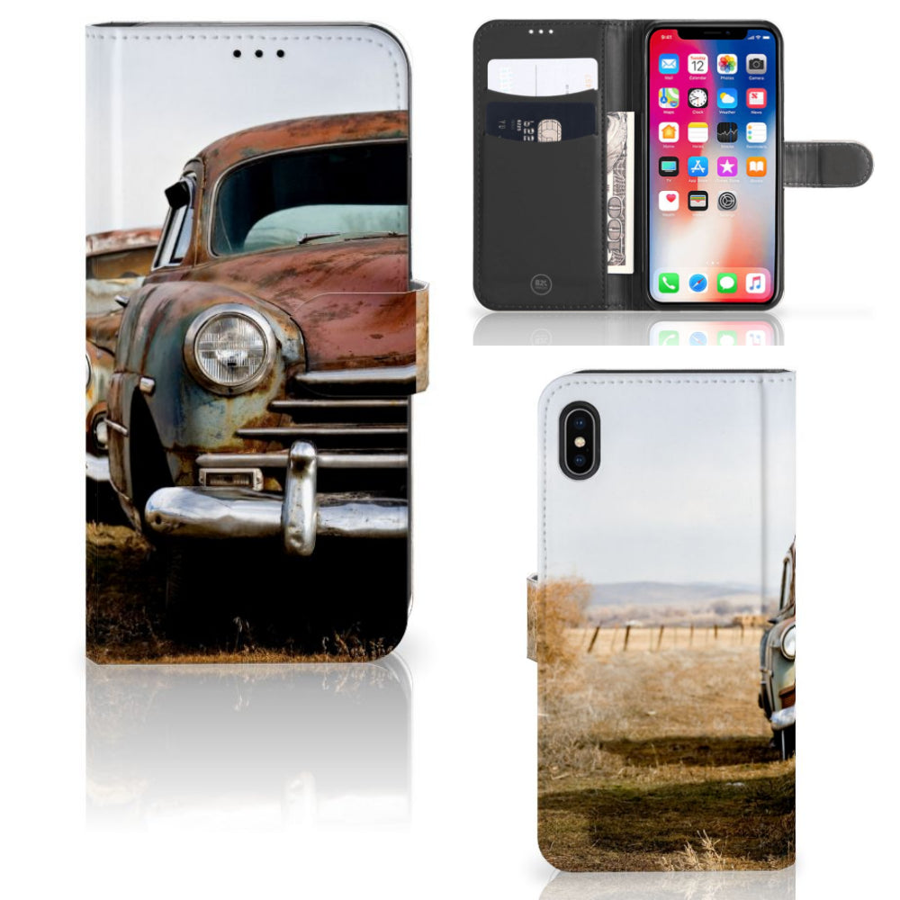 Apple iPhone Xs Max | Telefoonhoesje met foto | Vintage Auto