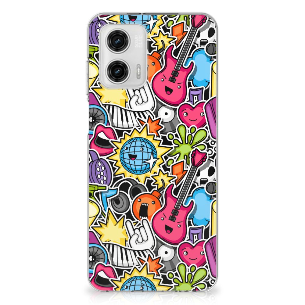 Motorola Moto G73 | Sillicone Back Cover | Punk Rock