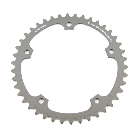 kettingblad (Super) Record 42T 11S 135 mm zilver