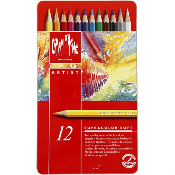 aquarelpotloden supracolor II multicolor 12 stuks