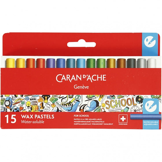 waskrijt Neocolor II junior multicolor 15 stuks