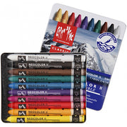 waskrijt Neocolor II multicolor 10 stuks