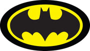 kussen Batman-logo zwart/geel 40 cm