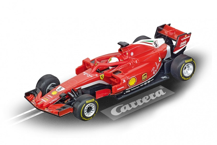 GO! (Plus) racebaanauto Ferrari SF71H 1:43 rood