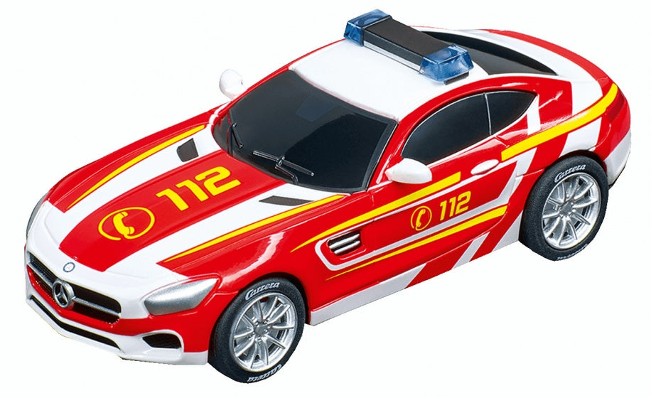 Digital racebaanauto Mercedes-AGM GT coupe 1:43