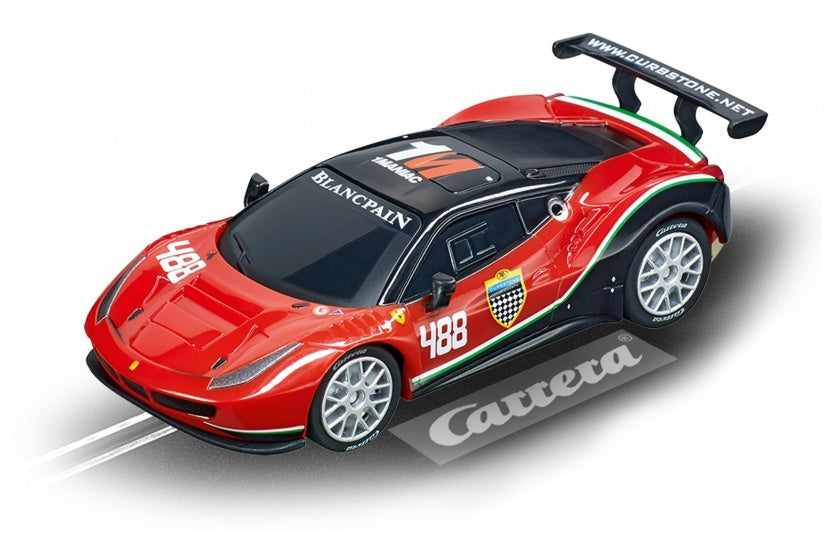 GO! (Plus) racebaanauto Ferrari 488 GT3 1:43 rood