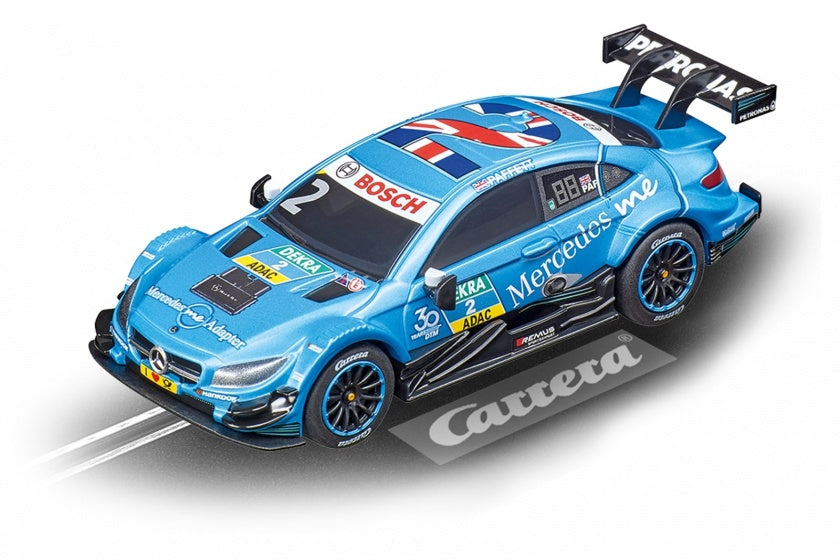 GO! racebaanauto Mercedes-AMG C 63 DTM 1:43 blauw