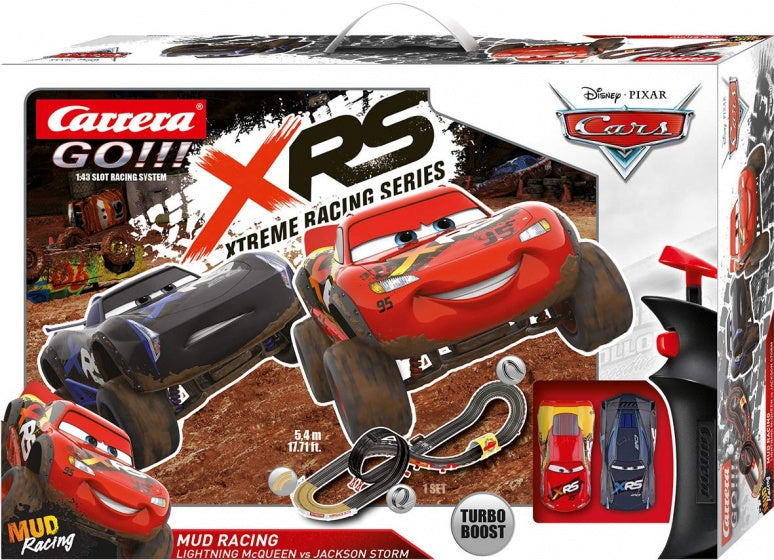 GO! racebaanset Disney·Pixar Cars - Mud Racing 540 cm