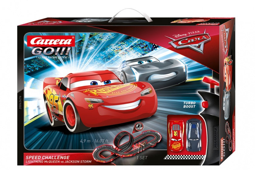 Go!! racebaanset Disney·Pixar Cars - Speed Challenge 490 cm