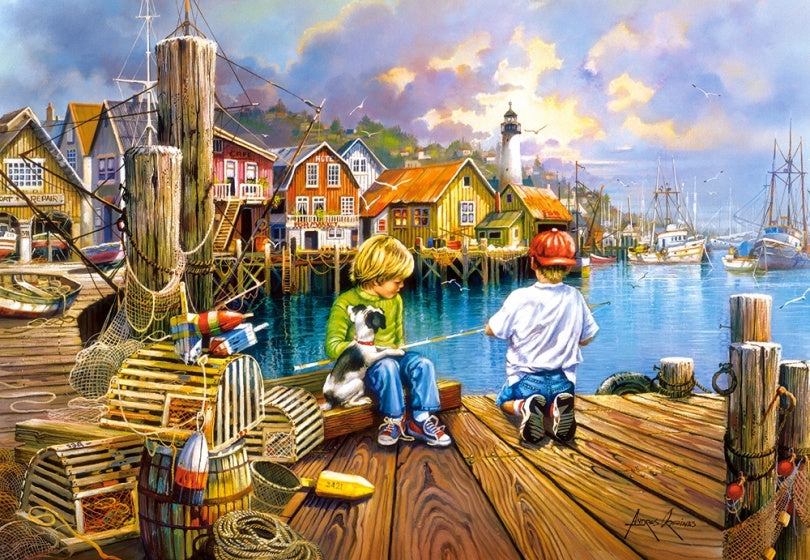 legpuzzel At the Dock 1000 stukjes