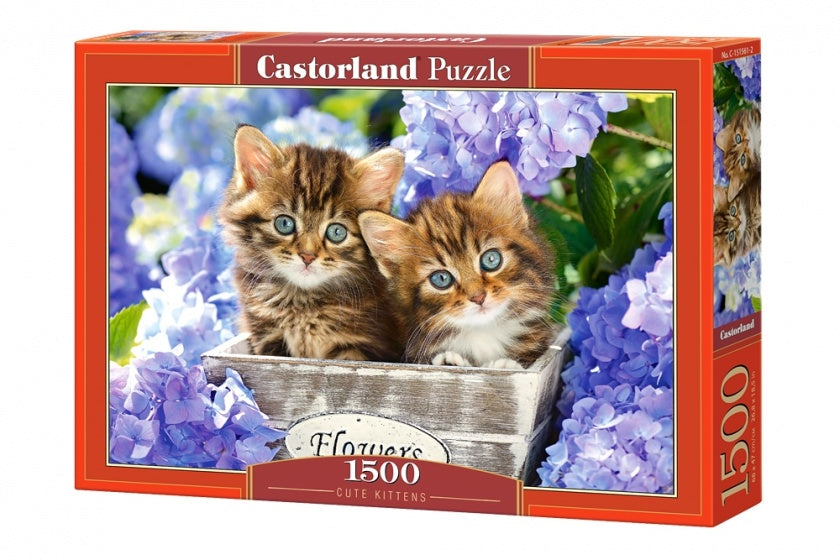 legpuzzel Cute kittens 1500 stukjes