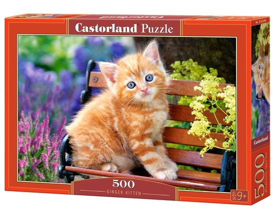 legpuzzel Ginger kitten 500 stukjes
