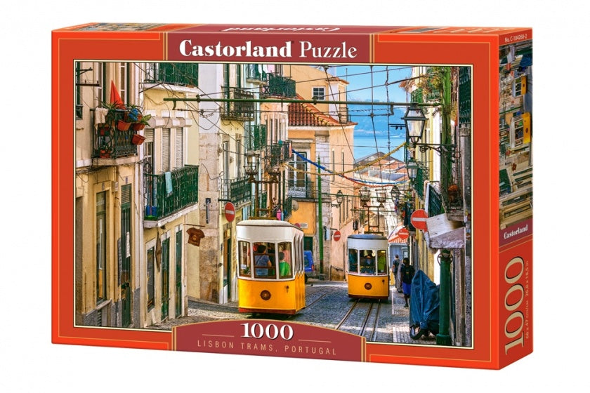 legpuzzel Lisbon Trams Portugal 1000 stukjes