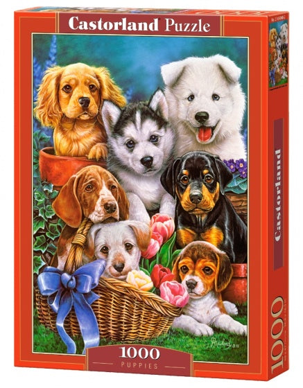 legpuzzel Puppies 1000 stukjes
