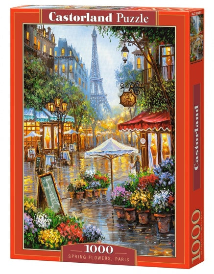 legpuzzel Spring Flowers Paris 1000 stukjes
