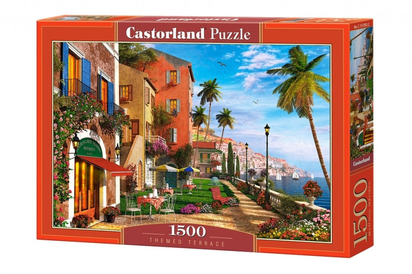 legpuzzel Themed terrace 1500 stukjes