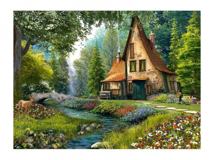 legpuzzel Toadstool cottage 2000 stukjes