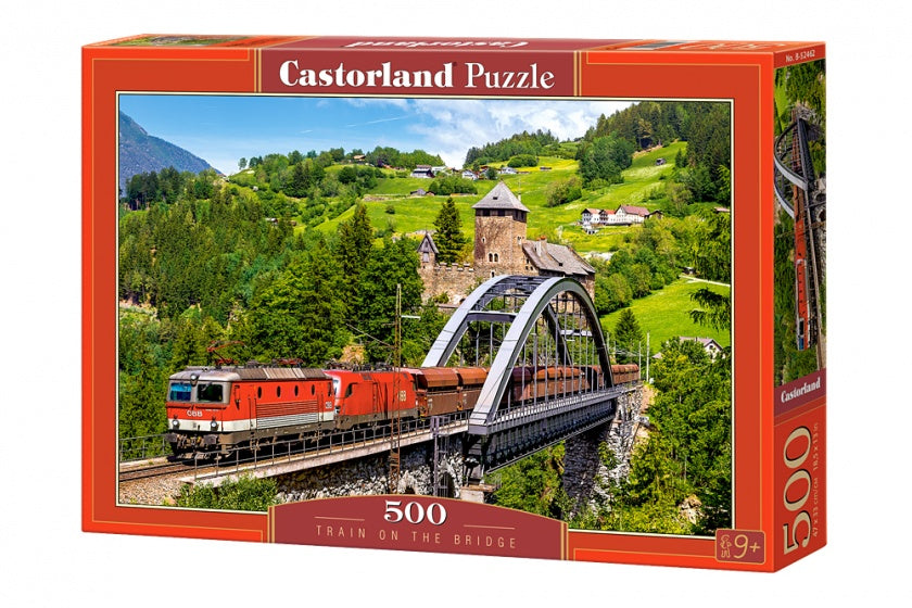 legpuzzel Train on the bridge 500 stukjes