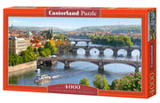 legpuzzel Vltava Bridges in Prague 4000 stukjes