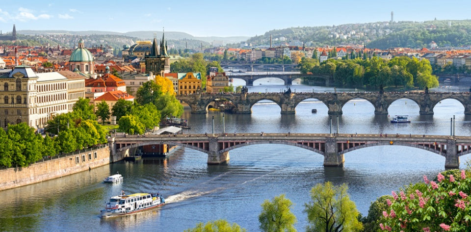 legpuzzel Vltava Bridges in Prague 4000 stukjes
