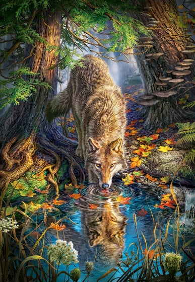 legpuzzel Wolf in the Wild 1500 stukjes