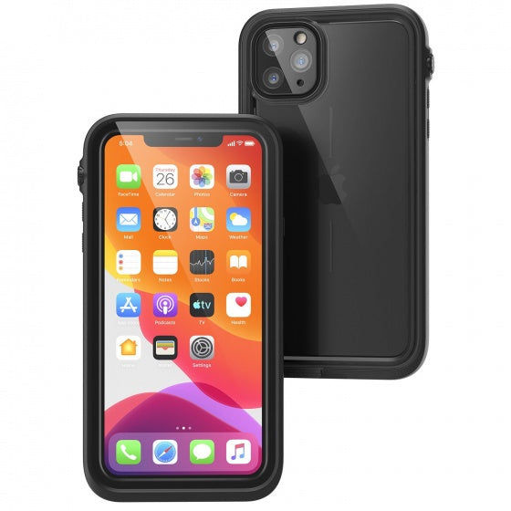 telefoonhoes waterdicht voor Apple iPhone 11 Pro Max zwart