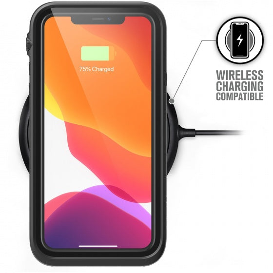 telefoonhoes waterdicht voor Apple iPhone 11 Pro Max zwart