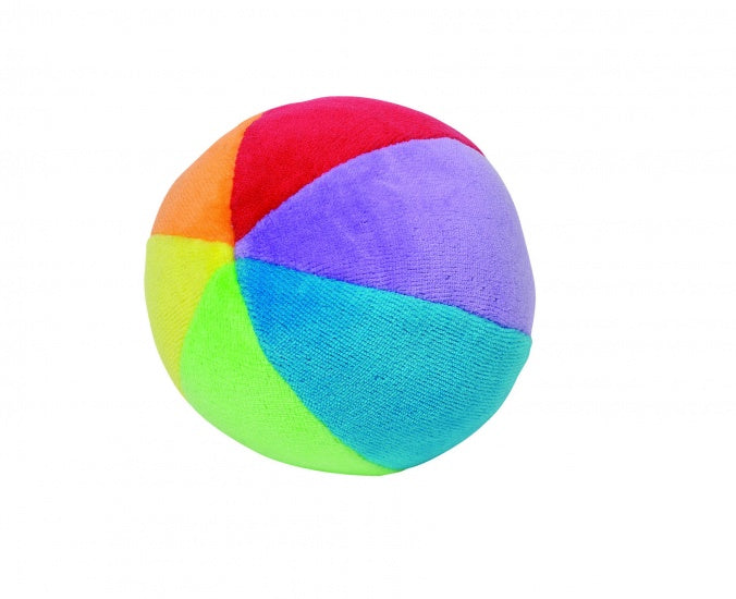 Fluwelen Bal Met Ratel 10cm