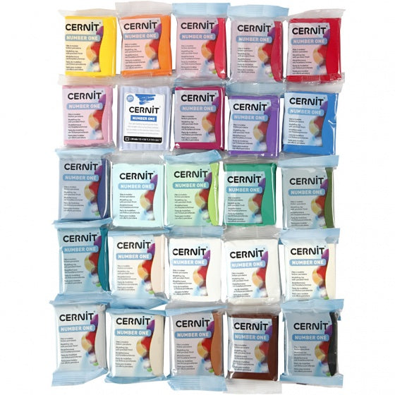 modelleerklei 25 x 56 gram multicolor