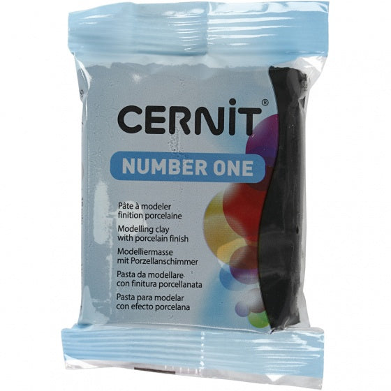 modelleerklei 56 gram zwart (100)