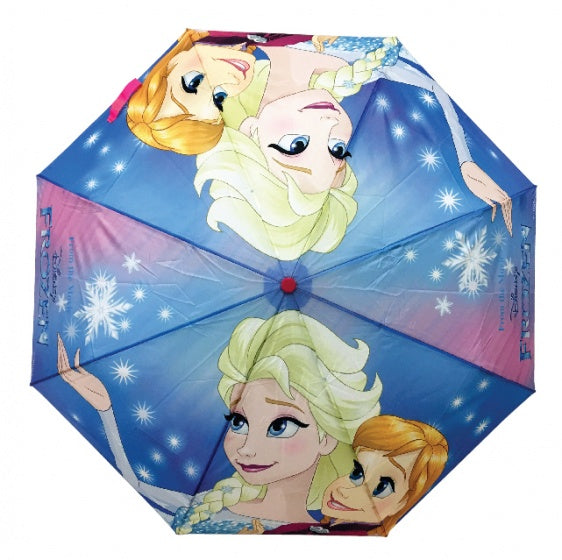 paraplu Frozen meisjes 46 cm roze/paars