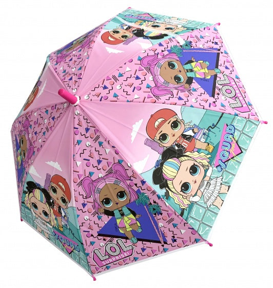 paraplu LOL meisjes 65 cm roze