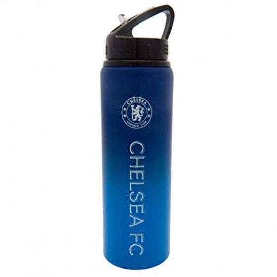 drinkfles 750 ml aluminium blauw